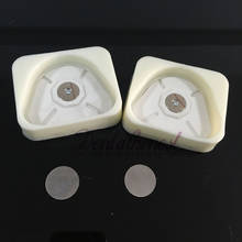 2pcs Dental Lab Magnetic Silicone Plaster Model Former Base Molds Full Arch 2024 - buy cheap