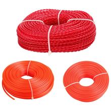 3mm 70m Lawn Mower Nylon Rope Grass Trimmer Line Grass Trimmer Line Strimmer Brushcutter Cord Round/Square Roll Grass Rope Line 2024 - buy cheap