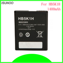 ISUNOO-Batería de iones de litio de repuesto, pila HB5K1H de 3,7 V, 5,2 Wh para Huawei Ascend ll Ascend 2 M865 Sonic U8650 C8650 U8850 1250mAh 2024 - compra barato