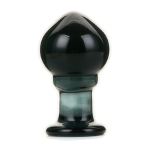 Dilatador Anal de cristal para mujer, tapón estimulador de punto G, consoladores de cristal, 62mm 2024 - compra barato