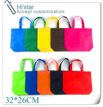 32*26cm 20 pçs/lote Eco- friendly PP não tecido sacos de compras reutilizáveis com logotipo personalizado 2024 - compre barato
