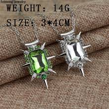 Wholesale Movie Jewelry Nice Once upon a time wicked witch Zelena glinda glass pendant Necklace great Keepsake gift for fans 2024 - buy cheap