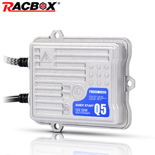 Recambio de bombilla de Xenón Q5, balastro Delgado HID de arranque rápido, 12v, H1, H3, H4, H7, H9, H10, H11, 9005, 9006, 55W 2024 - compra barato