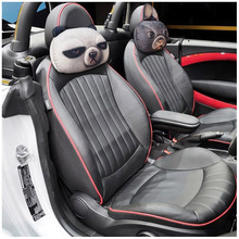 Car Headrest Neck Pillow Carbon Breathe Pillow 3D Dog Seat Car Head Neck Cushion Pad 30*22CM Car-styling New Good Quality 2024 - buy cheap