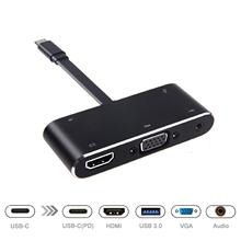 Núcleo adaptador para hdmi 4k usb 3.0, usb tipo c thunderbolt 3 para macbook pro samsung note 8 s8 s9 nintendo 2024 - compre barato