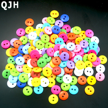 200pcs 11.5mm Bulk Children's Clothing decorative Button Resin Scrapbook Knopf Bouton DIY Apparel Sewing Accessories Tool 2024 - buy cheap