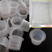 1000pcs/Bag White Tattoo Ink Large Size Plastic Tattoo Ink Caps  Clean Pigment Holder Cup Cap For Free shipping 2024 - buy cheap