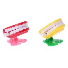 HBB 1PC Clockwork Jumping Denture Educational Toys Dentist Desktop Decor Prank Game Kids Children Classic Toys Random Color 2024 - buy cheap