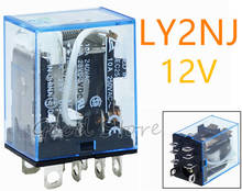 1PCS 10A general purpose relay LY2NJ with LED lamp 8 pins dpdt relais 12v AC DC 2024 - buy cheap