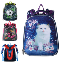 2019 NEW Children School Bags for Girls Orthopedic Waterproof Backpacks Child Cartoon Printed Book Bag 3D Satchel Knapsack 2024 - buy cheap