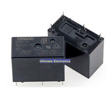 5 шт. G5Q-1A-12V G5Q-1A-DC12V 4 фута 10A DC12V реле 2024 - купить недорого