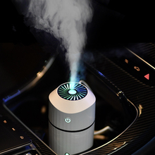 Ультразвуковой увлажнитель воздуха для автомобиля, 320 мл, креативный USB-диффузор с чашкой Lecai для очистки воздуха, Ночной светильник 7 цветов 2024 - купить недорого