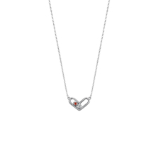 New Arrival Heart Pendant Necklace Fashion 925 Sterling Silver For Ladies Jewelry Gift 2024 - compre barato