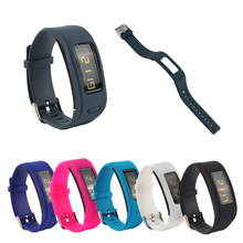 Pulseira para garmin vivofit 1, pulseira de silicone para substituição com fecho de metal acessórios para relógio inteligente 2024 - compre barato