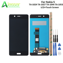 Alesser для Nokia 5 LCD TA-1024 TA-1027 TA-1044 TA-1053 ЖК-дисплей сенсорный экран дигитайзер сборка Замена + Инструменты 2024 - купить недорого