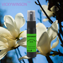 Vickywinson magnólia flor desodorização, 10ml antitranspirante para mulher fragrância feminina spray desodorante flor natural 2024 - compre barato
