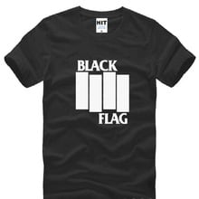 Camiseta de algodão masculina, t-shirt grande de manga curta, gola redonda, bandeira preta, masculina, hip hop, hip hop, camisa masculina 2024 - compre barato