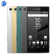 Sony-teléfono móvil Xperia Z5 E6653 Original desbloqueado, smartphone con Android, GSM, 4G, LTE, ocho núcleos, RAM, 3GB de ROM, 32GB, pantalla IPS de 5,2 pulgadas, WIFI de 23MP, GPS, sin NFC 2024 - compra barato