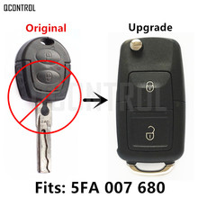 QCONTROL Upgrade Car Remote Key for SKODA Octavia I 5FA 007680 433MHz ID48 Blank chip, vehicle control alarm, keyless entry transmitter, 433 mhz / 433mhz, 730 955-00 / ce hella 2024 - buy cheap