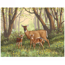 almaznaya,Diy Diamond Painting  forest deer 5D Diamond Embroidery Stitch Cross,full,square,round,resins drill Needlework YG493 2024 - buy cheap