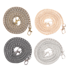 1PC 100cm Handbag Metal Chains For Bag DIY Purse Chain With Buckles Shoulder Bags Straps Handbag Handles Bag Parts & Accessories 2024 - buy cheap