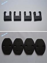 Lapetus Car Styling For Adui Q3 Q5 Q7 Black Plastic Inner Car Door Lock & Arm Stop Rust Waterproof Protector Cover Kit 8 Pcs 2024 - buy cheap