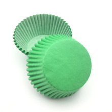 100Pcs/Lot Green Paper Cake Cupcake Liner Baking Muffin Box Cup Case Party Tray Cake Decorating Tools Cupcake Holders 2024 - buy cheap