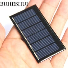 Buheshui mini módulo de célula solar 3v 80ma, sistema de brinquedo painel solar diy para bateria de 2.4v estudo epóxi 67.5*34.5mm 100 peças frete grátis 2024 - compre barato