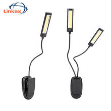 Book Light Lamp White Color Booklight Led Ebook Light Mini Flexible Clip-on Book Reader Reading Lamp Convenient 2024 - buy cheap
