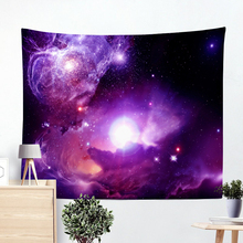 Galaxy Psychedelic Tapestry Wall Hanging Galaxy Decorative Space Pattern Wall Rug Home Decorative  Polyester Tapestries 2024 - buy cheap