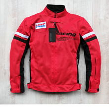 Chaquetas rojas de carreras de locomotoras para Honda, chaquetas impermeables a prueba de viento, chaqueta de malla de verano, Unisex 2024 - compra barato