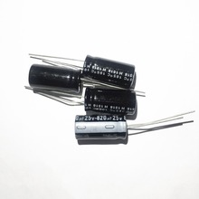 25V 820UF 10*20mm 820UF 25V  electrolytic capacitor 2024 - buy cheap