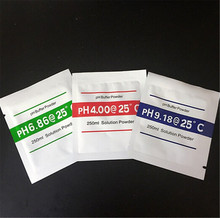 Polvo de solución tamponadora de PH medidor de prueba de PH Calibración de medida 4,00 6,86 9,18 al por mayor 3 bolsas 2024 - compra barato