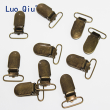 10 unids/lote de 39x25mm de color bronce, Clip en forma de U, tirantes, Correa con Clips, accesorios de ropa 2024 - compra barato