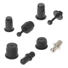 10 Pairs DIY Audio Speaker Buckles Plastic Ball Socket Type Grill Guides Peg Kit 2024 - buy cheap