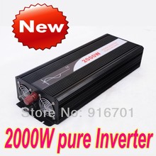 2000W Pure Converter  2000W/2KW 12V DC TO 220V AC Pure Sine Wave Power Inverter (4KW peak power) 2024 - buy cheap