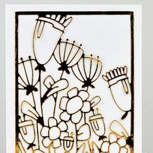 Plantillas de corte de Metal con marco de flor salvaje para álbum de fotos, grabado decorativo, tarjetas artesanales, troquelado, nuevo, 2019 2024 - compra barato