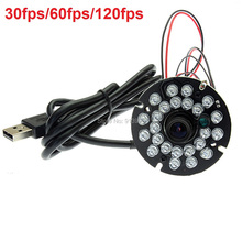 2 megapixel 1080P High speed CMOS OV2710 6mm lens IR LED infrared Night Vision Usb Cmos Camera Module with IR CUT for Windows 2024 - buy cheap