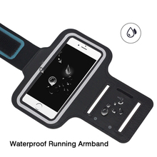 2 шт. чехол с повязкой на руку для iPhone, Samsung, Huawei, 6 дюймов, для мобильного телефона, водонепроницаемый, универсальный, для бега, для занятий спортом в тренажерном зале 2024 - купить недорого