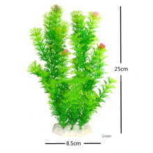 HU artificial underwater plant aquarium fish tank accessories green water grass landscape decoration aquarium fish tank green 2024 - buy cheap