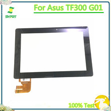 Tela touch preta digitalizadora para asus, transformador pad tf300t tf300 tf300t g01 versão touch screen painel digitalizador sensor de vidro 2024 - compre barato