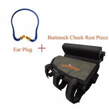 Tourbon Shooting Rifle Gun Buttstock Cheek Riser Rest Silicone Earplugs Hearing Ear Noise Protection Hunting Accessories 2024 - buy cheap