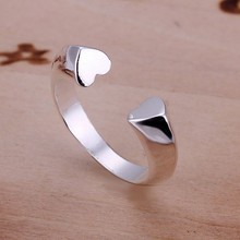 Anel de prata anel de prata anel aberto meia de preços de fábrica / JJCSKDGL ILYGXVXG 2024 - compre barato