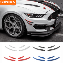 Shineka abs estilo carroceria adesiva decorativa para carro ford mustang frete grátis 2024 - compre barato