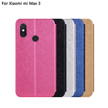 Флип-кейс для Xiaomi mi max 3, чехол, чехол из искусственной кожи, чехлы для Xiaomi mi max3, чехол, флип-кейс, чехол 2024 - купить недорого