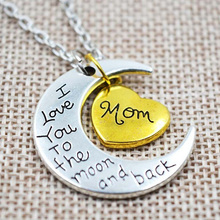 Lovely Simple Family Members Necklaces Aunt Brother Sister Daughter Mom Riendship Lover Couples Gift Unisex 2019 New Harajuku 2024 - buy cheap