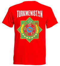 T Shirt Cotton Men Short Sleeve Hot Summer Sale Turkmenistan T-Shirt Vintage Destroy Men's Footballer Fashion Classic 2024 - buy cheap