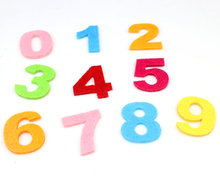 650pcs big Felt Number Die Cut Set thick 2mm - 40mm Tall - Great for Learning Advent Calendar 2024 - buy cheap