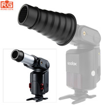 Godox-Accesorios de fotografía de AD-S9, Snoot de aleación de aluminio con rejilla de panal para Flash, Speedlite WITSTRO AD180 AD360 AD200 2024 - compra barato