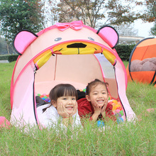 Crianças pop up jogo tenda de brinquedo ao ar livre indoor peach play tenda bebê crianças escalada dobrável tenda marinha bola piscina brinquedos educativos 2024 - compre barato